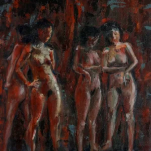 Estudio de cuatro figuras en cadmios