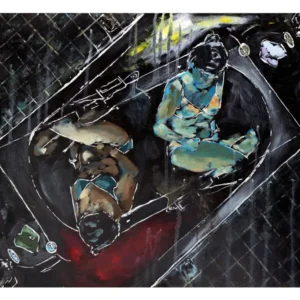 Autorretrato invertido - negativo